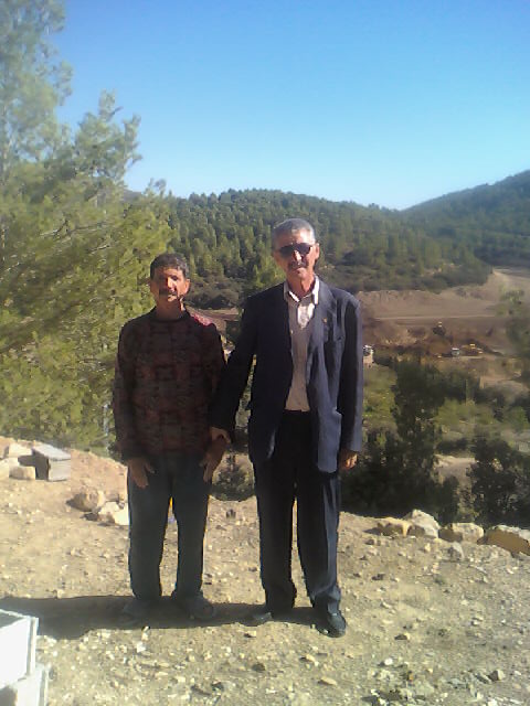 Boulazazen Mohamed Said dans son verger à Zekak Yabous