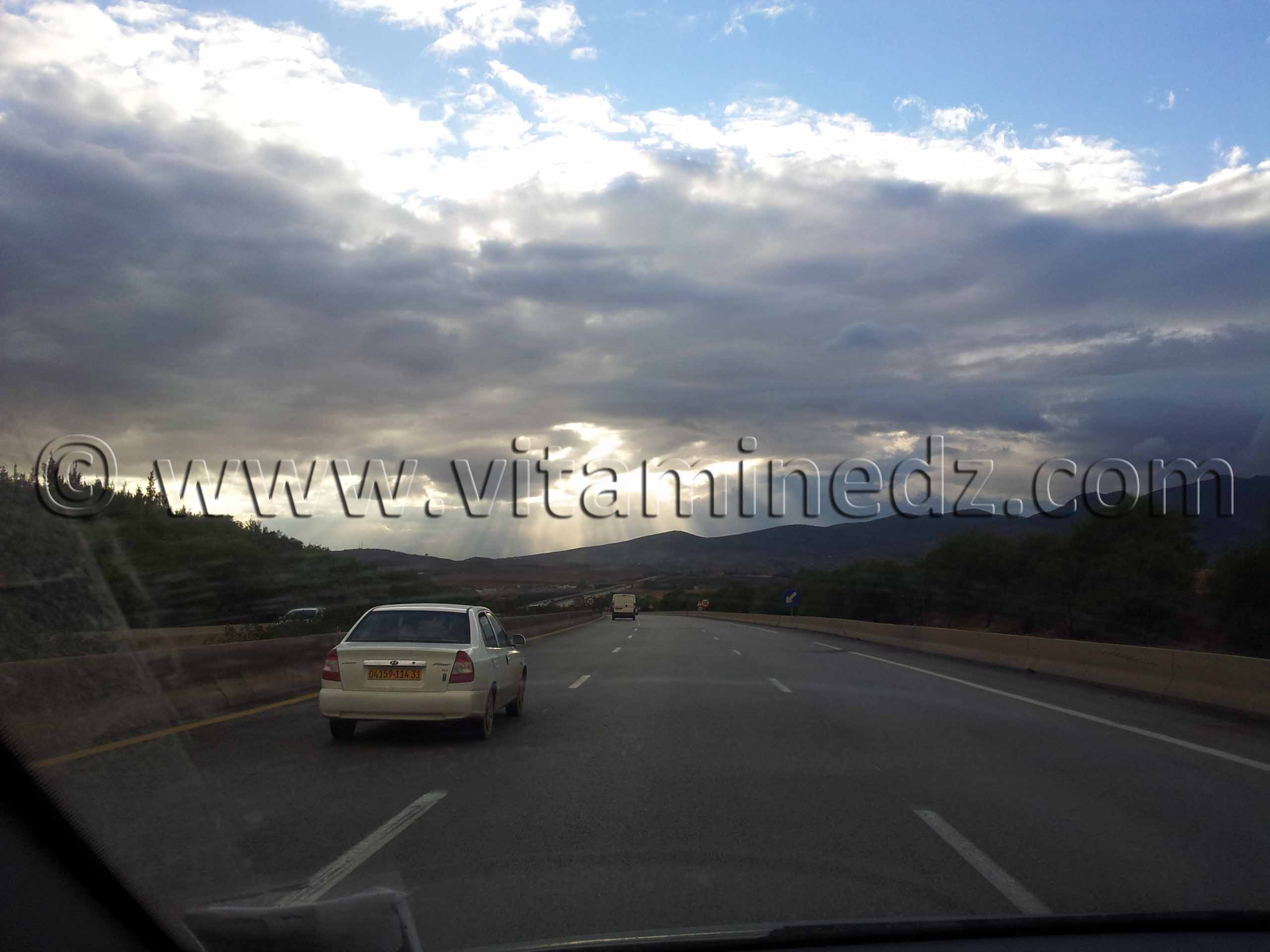 Autoroute Est Ouest, Sortie d'Alger