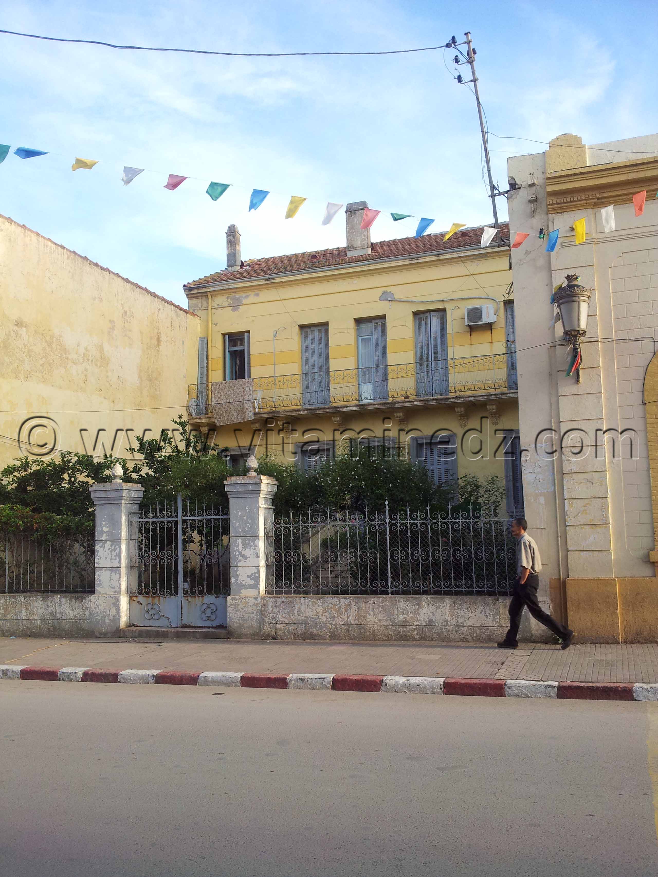 Ancienne maison coloniale à Cherchell (Caesarée)
