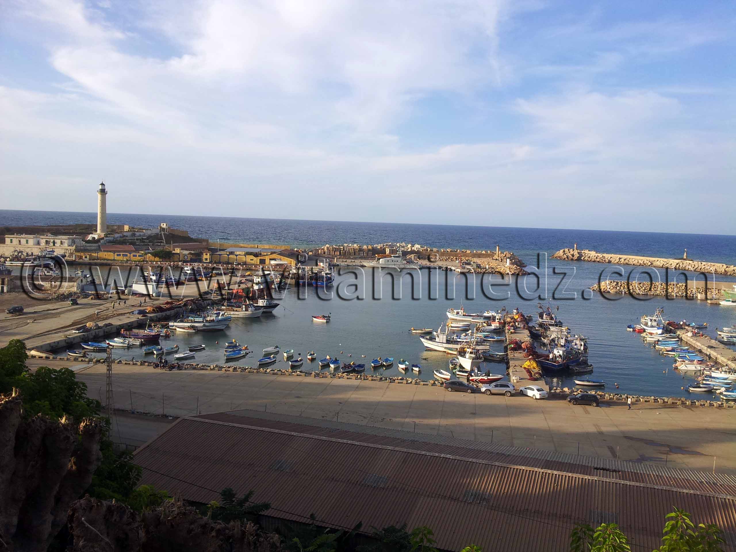 Port et Phare de Cherchell (Caesarée)