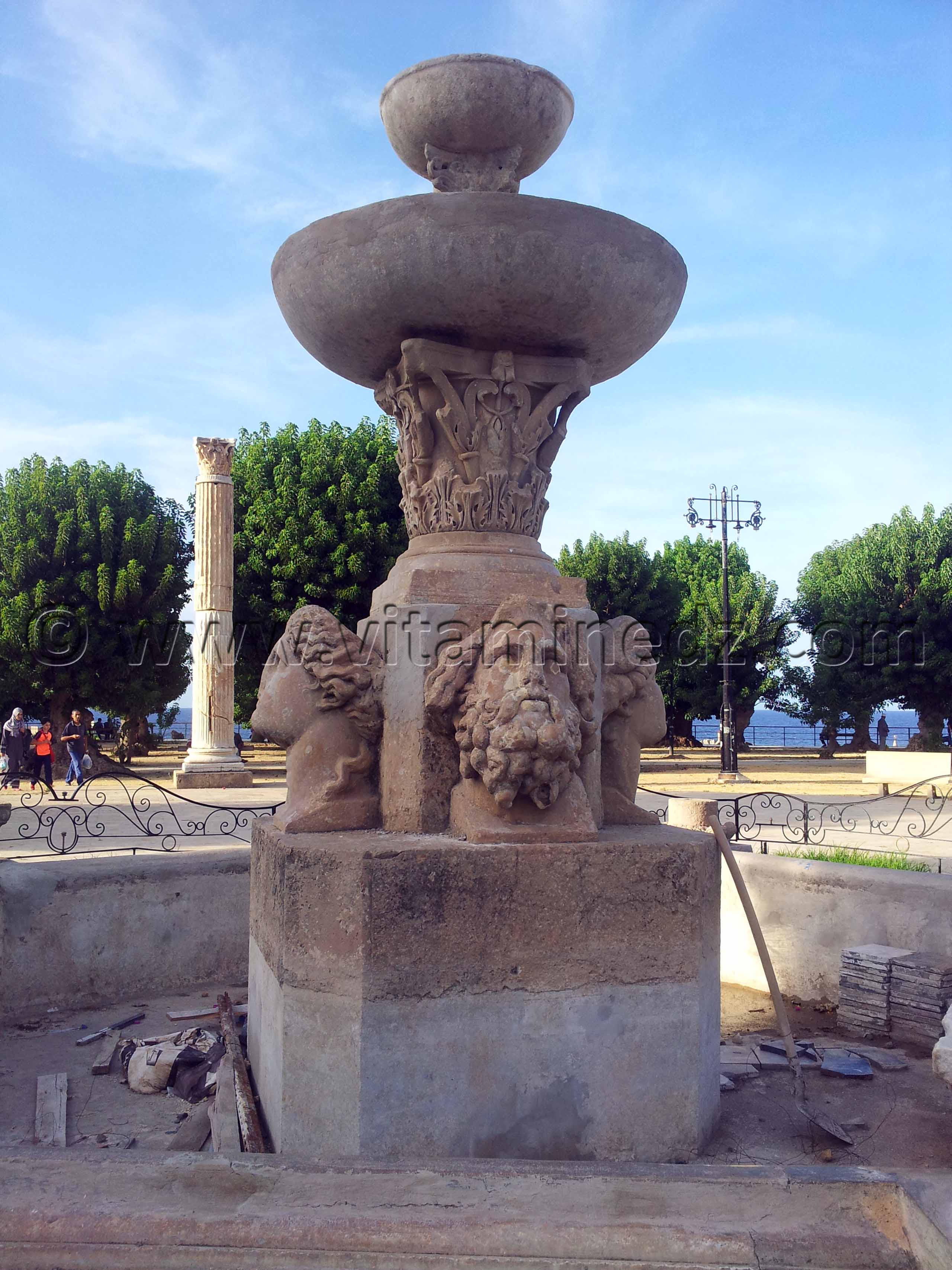 La fontaine romaine de Cherchell (Caesarée)