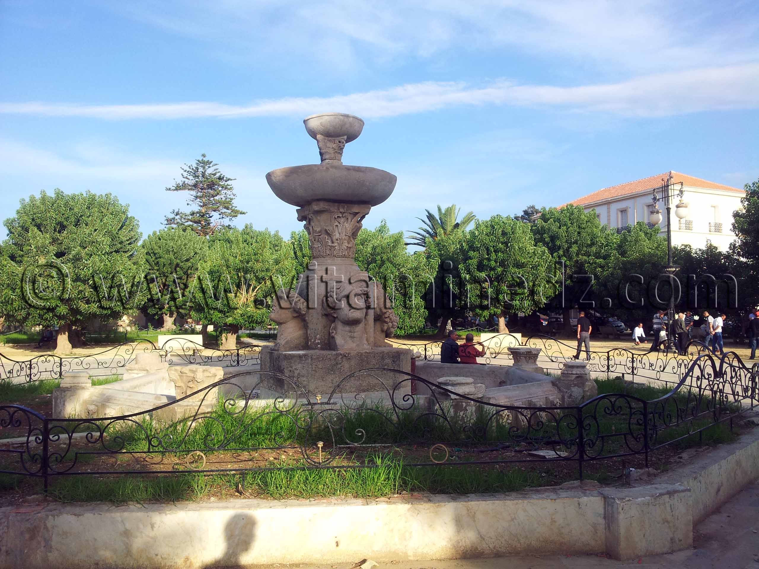 La fontaine romaine de Cherchell (Caesarée)