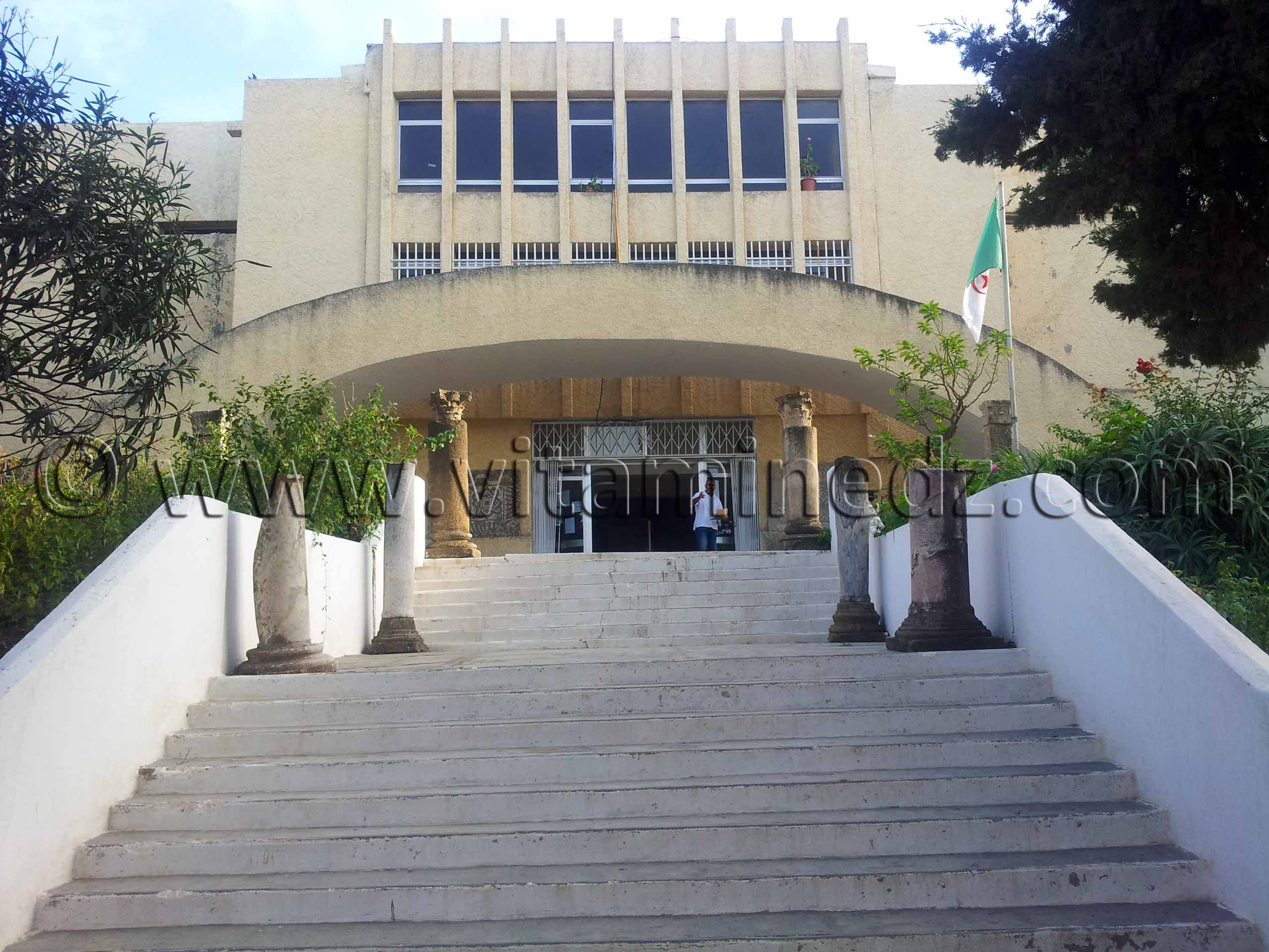 Entrée du Musée de Cherchell (Caesarée)