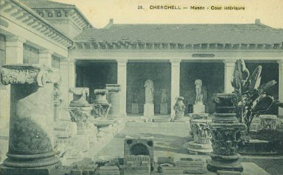 Le Musée de Cherchell, Cour Intérieure