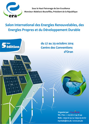 Energies renouvelables: Une centaine d'exposants au Salon international d'Oran