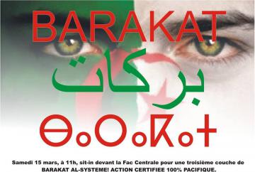 Algérie - Mouvement Barakat: «L'indépendance n'est pas achevée»