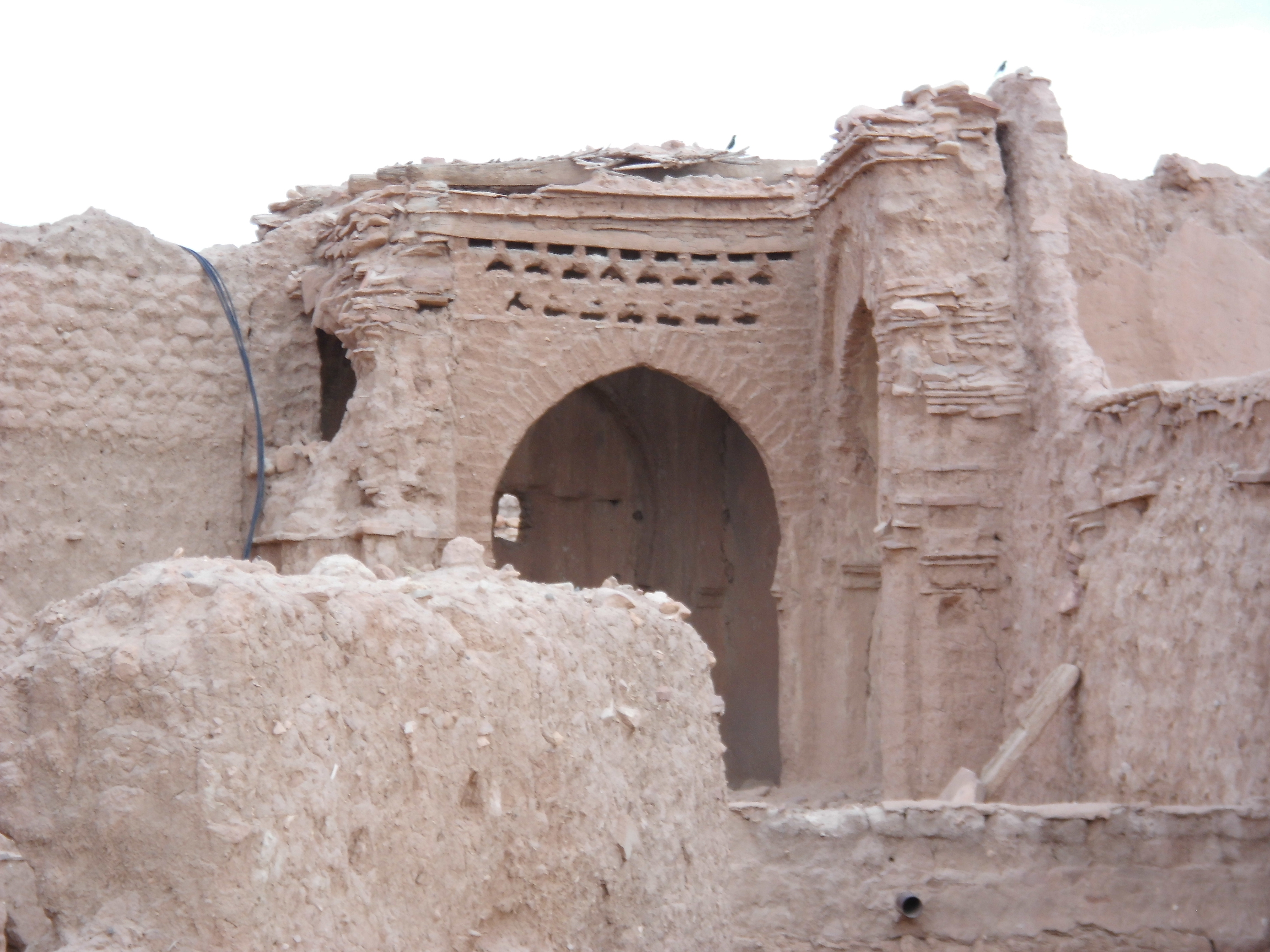 vestige d'une maison du Ksar de Boussemghoune