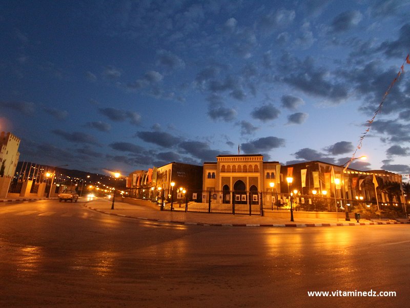 Le Palais de la culture ... Seul édifice ayant une utilité après Tlemcen 2011