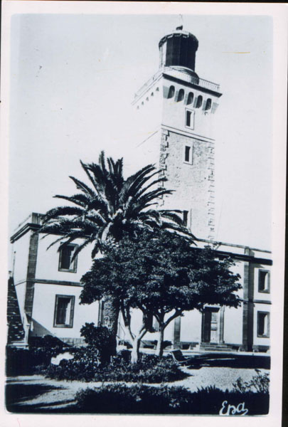 Ancienne photo Cap Bengut ou le Grand Phare de Dellys
