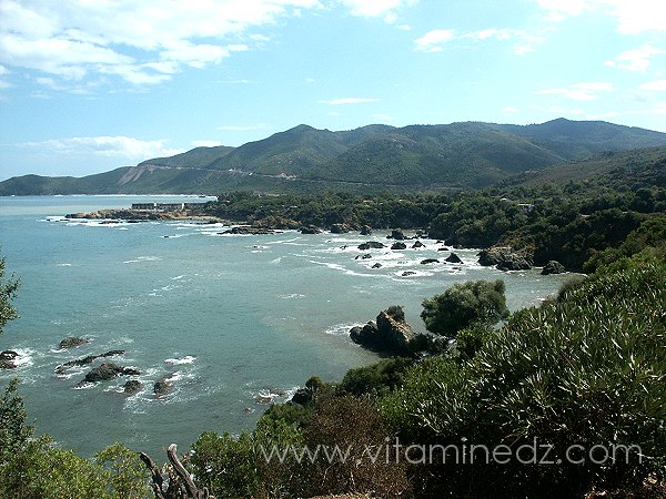 Skikda ; Cap Bougaroun, photo prise le 19 Septembre 2005