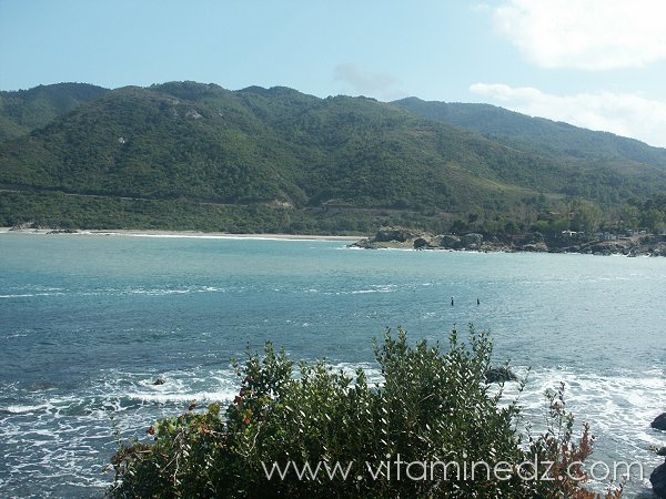 Plage de Tamanart, région de Chreaia (Skikda)