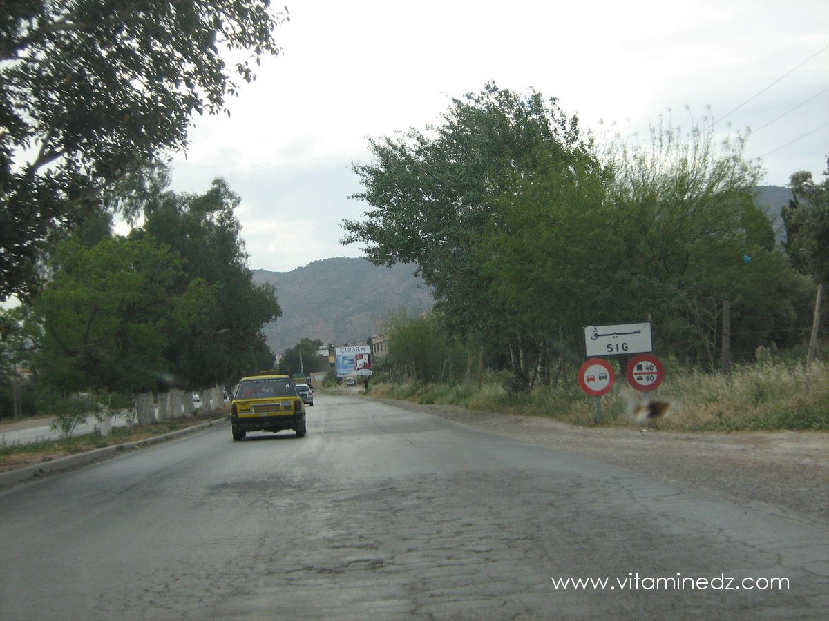 Entrée de la ville de Sig