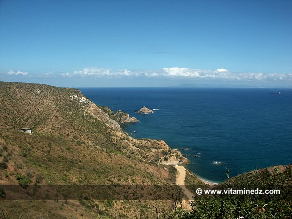 Skikda  plage du ravin des singes