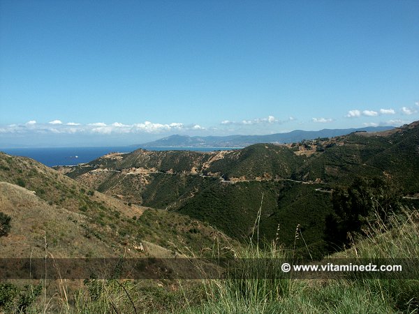 Skikda route vers la grande plage