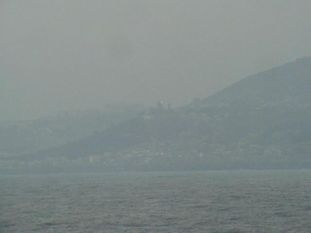Cap Caxine vue de mer Alger