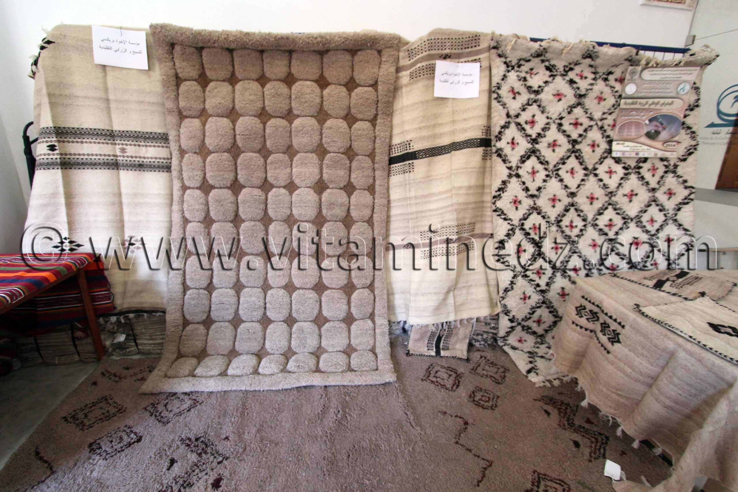 Tapis de Tlemcen  Salon National du Tapis à partir du 16 Novembre 2014