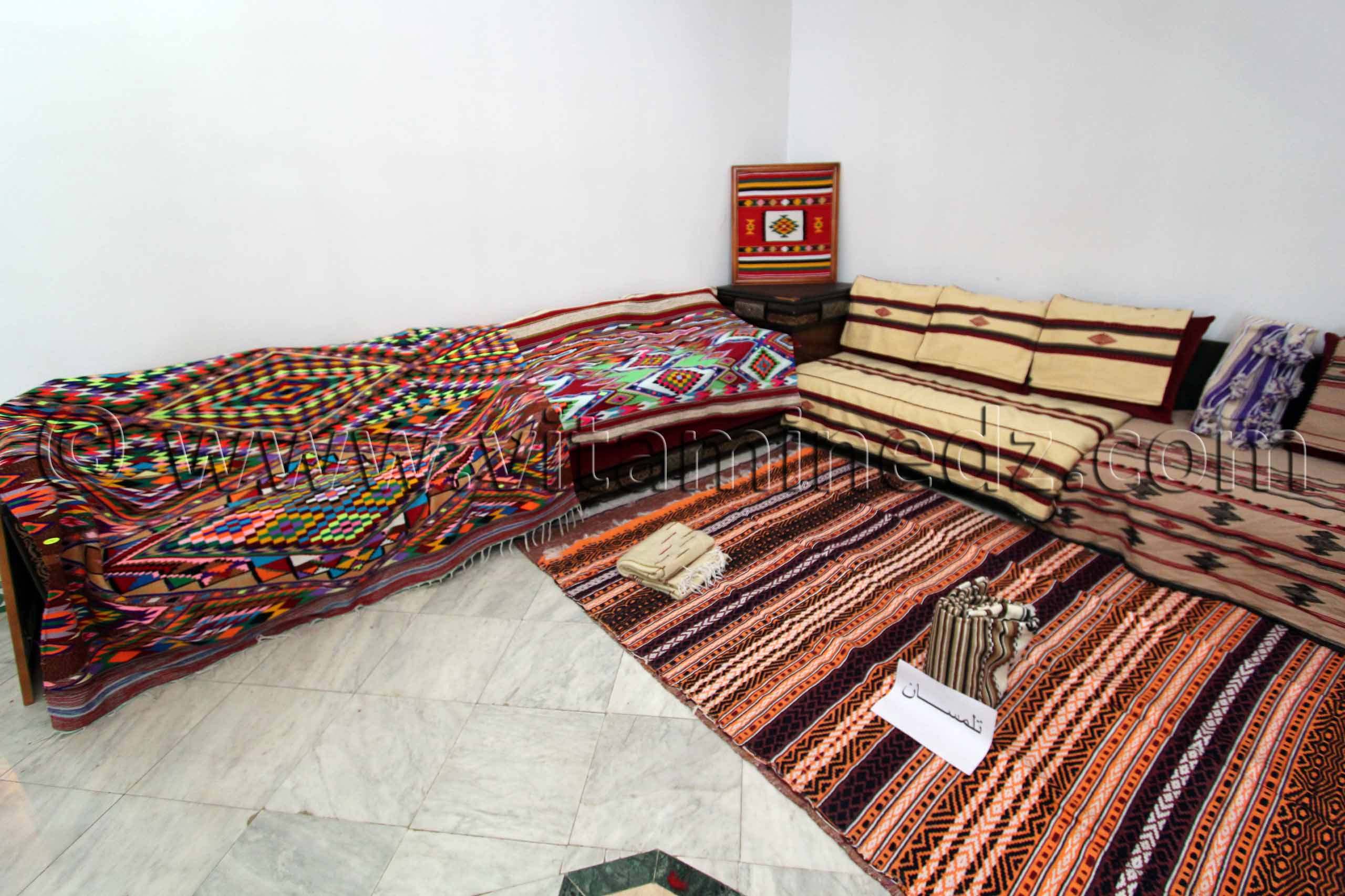 Tlemcen  Bourabah, Hanbal, Tapis et Salon National du Tapis à partir du 16 Novembre 2014