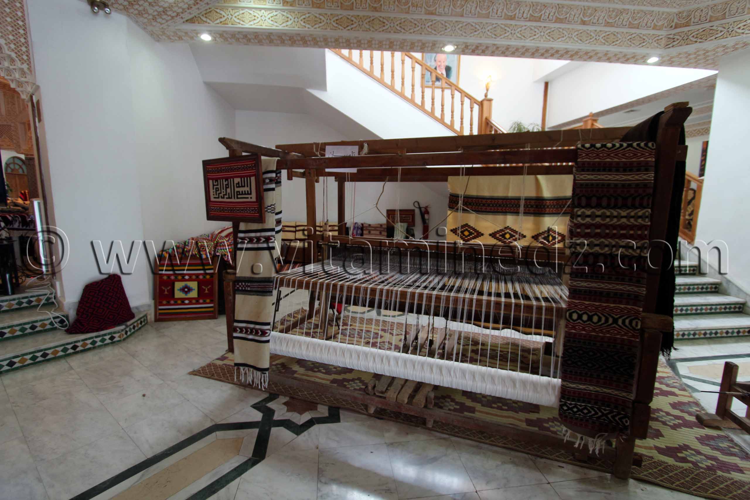 Métier à Tisser Tlemcen  Salon National du Tapis à partir du 16 Novembre 2014