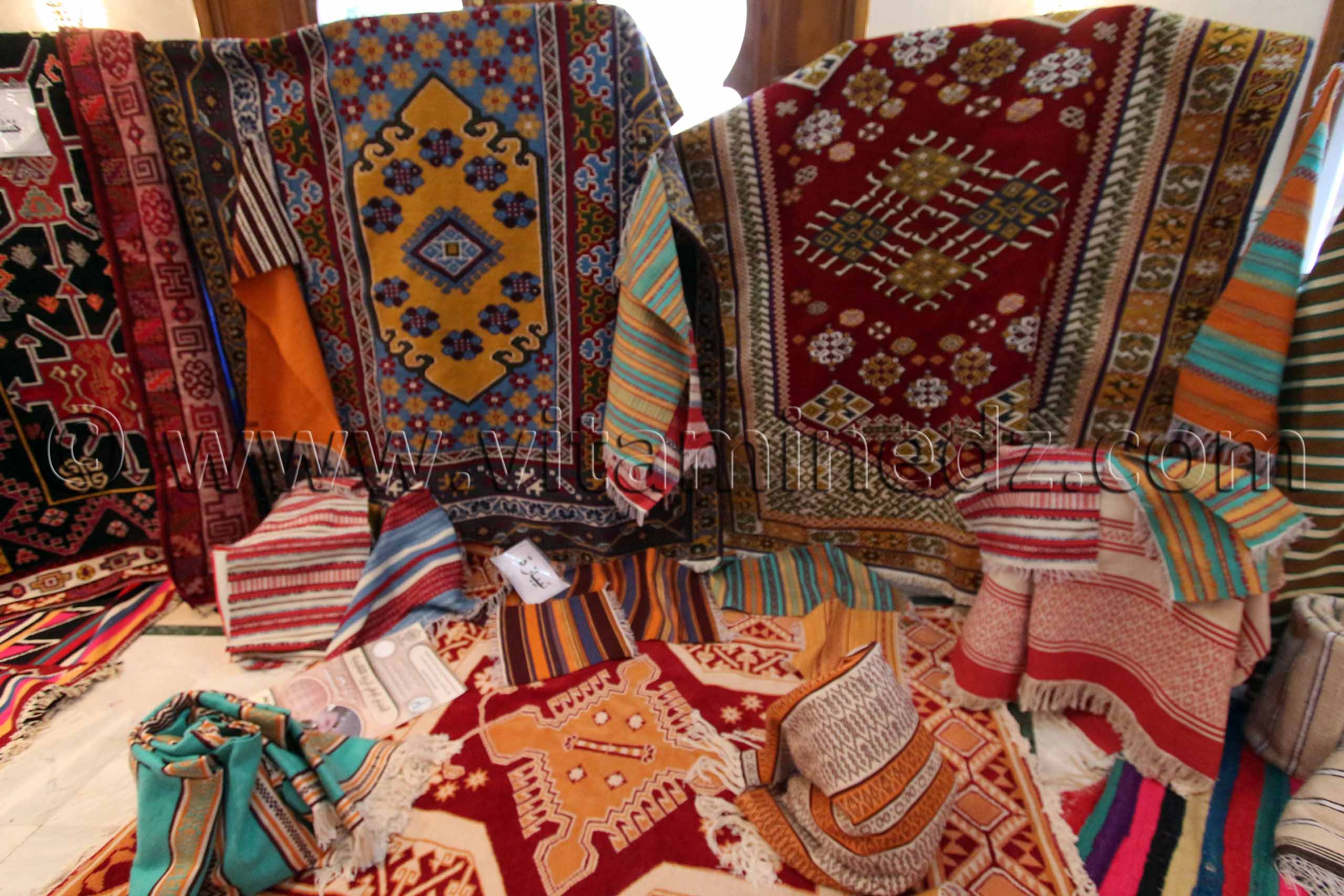 Tapis de Tipaza Salon National du Tapis à partir du 16 Novembre 2014 à Tlemcen