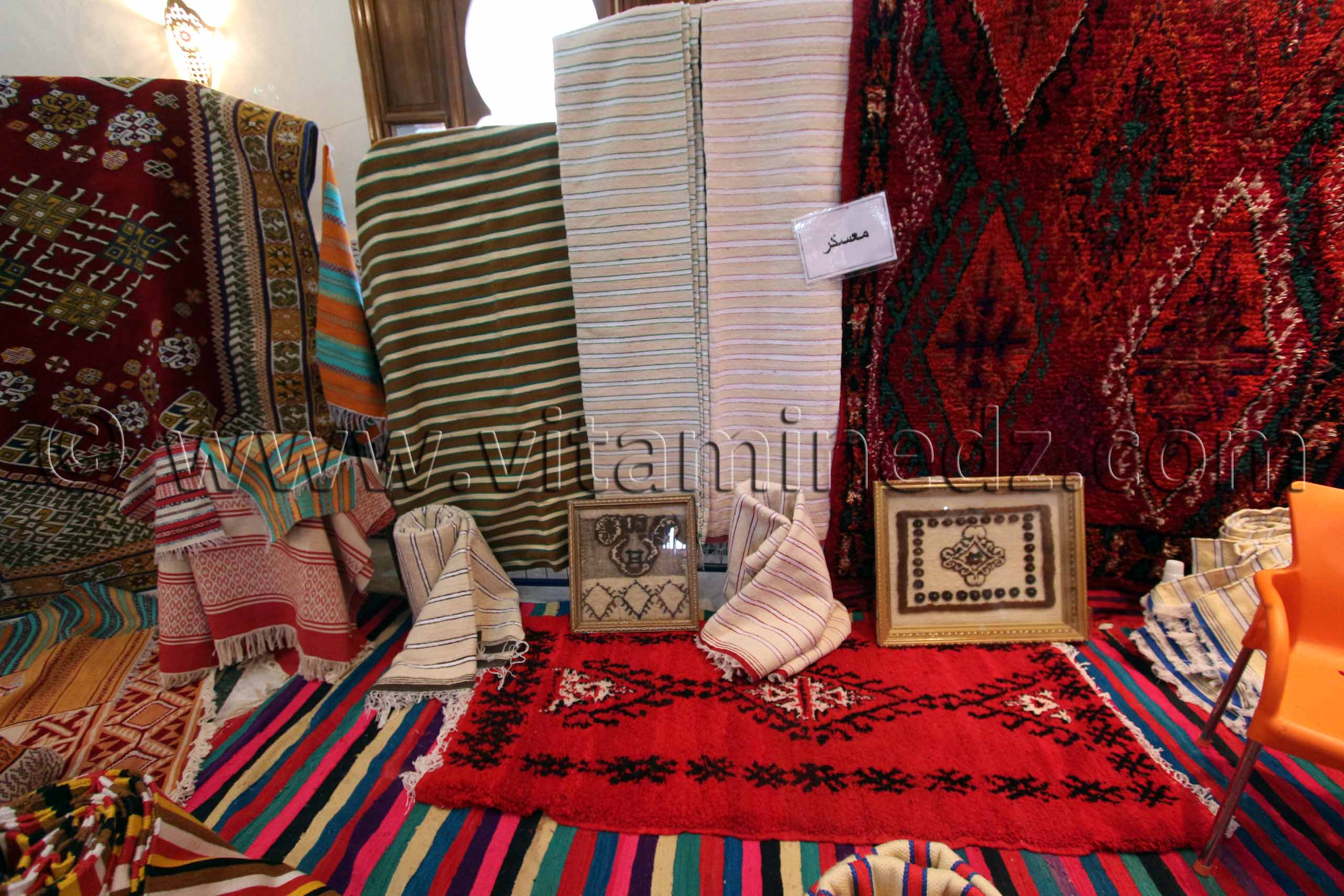 Tapis de Mascara Salon National du Tapis à partir du 16 Novembre 2014 à Tlemcen