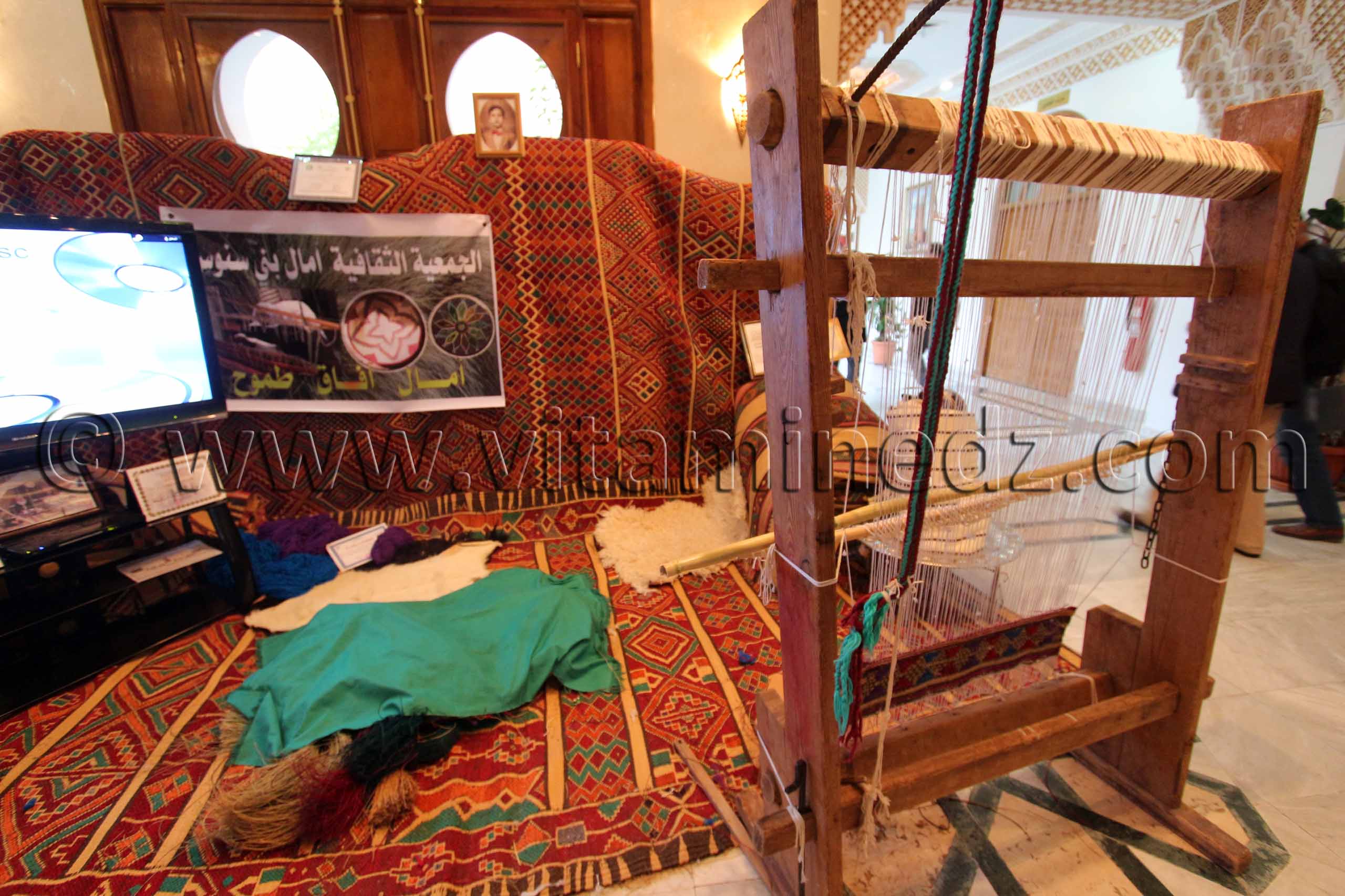 Tapis de Beni Snouss Tlemcen  Salon National du Tapis à partir du 16 Novembre 2014