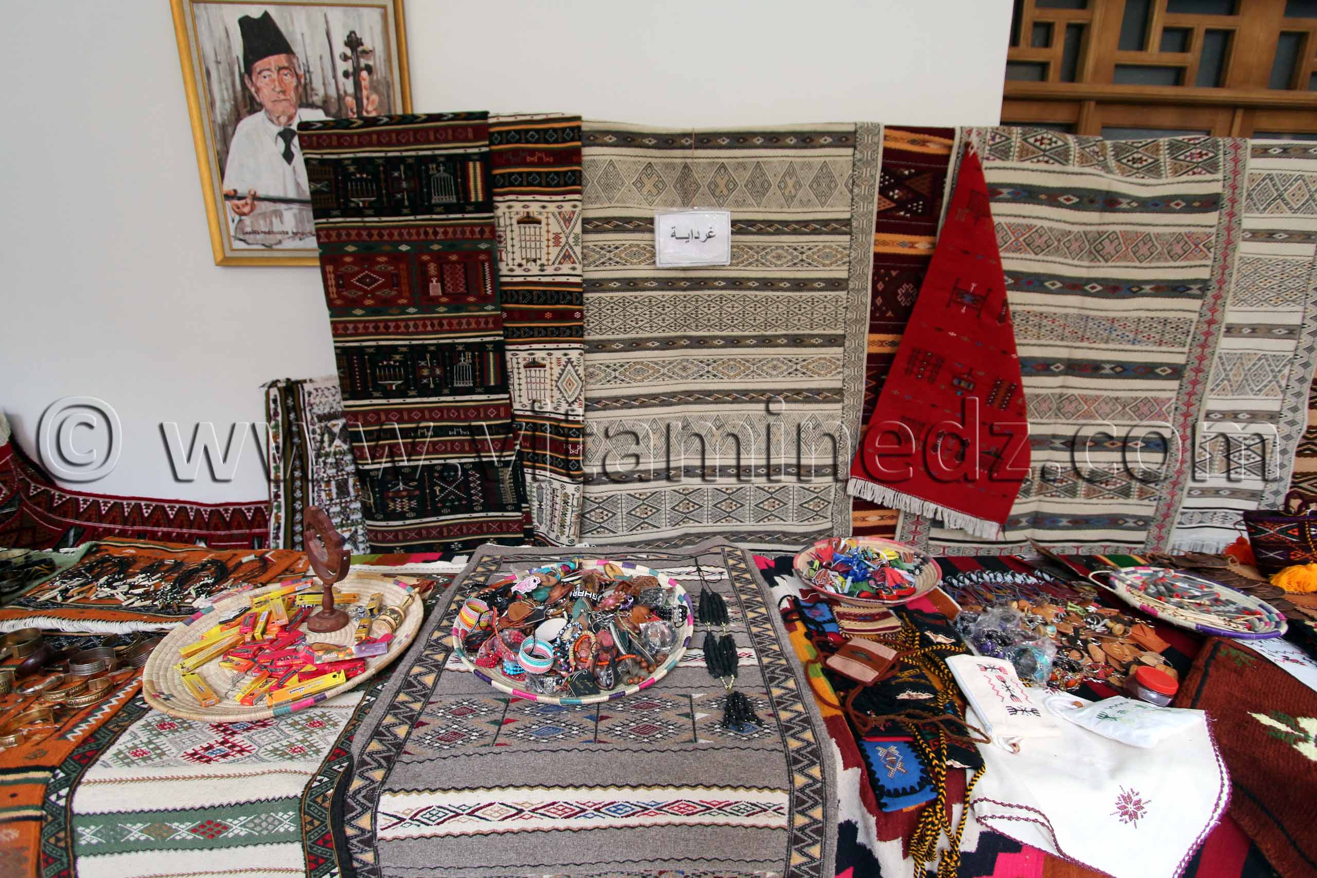 Participation en force de Ghardaïa au Salon National du Tapis à partir du 16 Novembre 2014 à Tlemcen