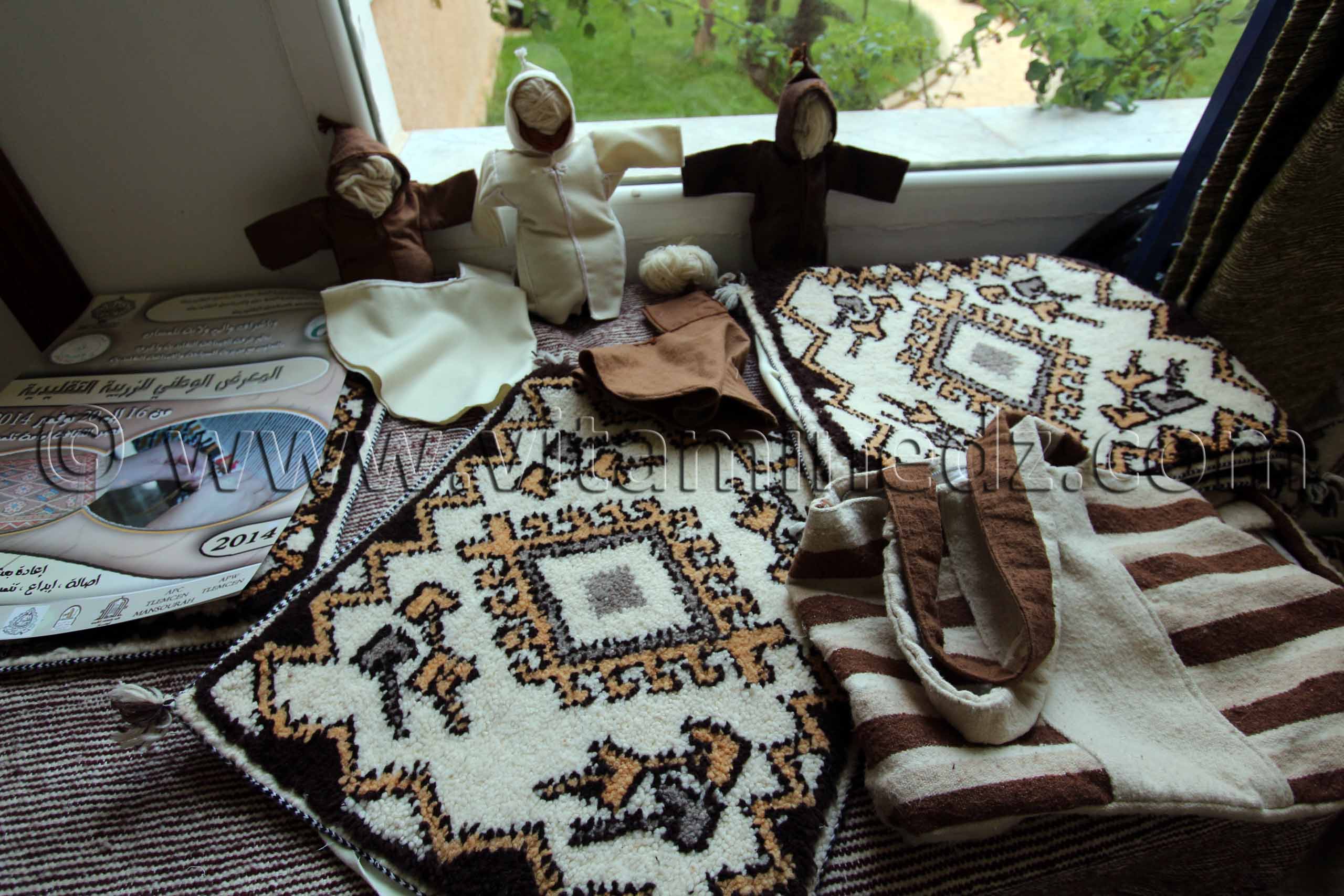 Participation en force de Ghardaïa au Salon National du Tapis à partir du 16 Novembre 2014 à Tlemcen