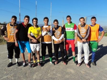 Equipe de foot du club de Lemroudj