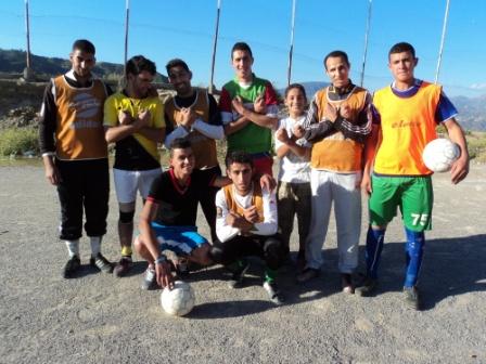 Equipe de foot du club de Lemroudj