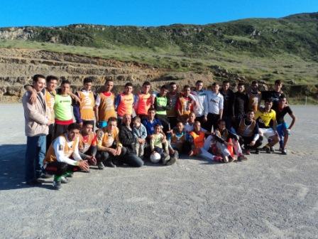 Equipe de foot du club de Lemroudj