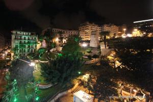 Photo Alger, La nuit, Jardin de l\'hologe fleurale, avenue Pasteur