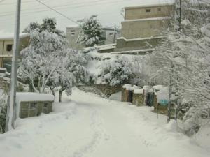 Agouni Boughar sous la neige