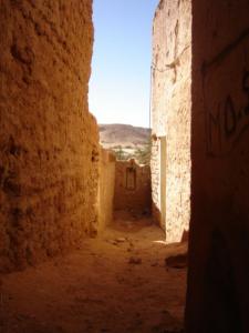 Impasse à Beni Abbes - Ombre et lumière