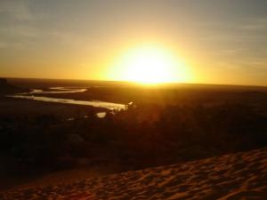 Beni Abbes - Coucher de soleil