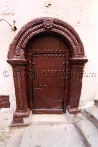 Ancienne Porte d\'une maison Casbah d\'Alger, Patrimoine immobilier en voie de dispartition