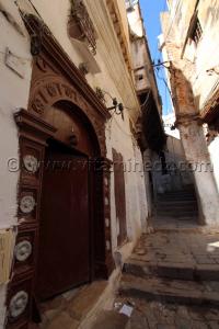 Ruelles etroites Casbah d\'Alger, Patrimoine immobilier en voie de dispartition