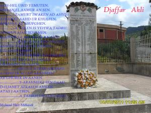 martyrs du village de Bouzeguene