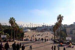 Makam Echahid  et l\'esplanade de Ryadh El Feth à Alger