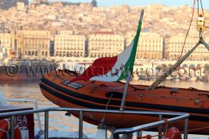 Le \ Capitaine Morgane\  Ferry battant pavillon maltais, Alger Port vers La Madrague