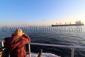 Transport maritime de voyageurs inauguration d\'une ligne pilote port d\'Alger-El Djamila (La Madrague)