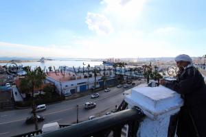 Alger, Port de la pêcherie, vue du Bd Che Guevara