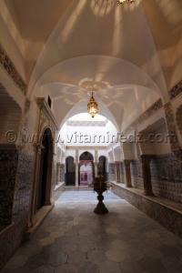 Entrée Musée National de l\'enluminure, de la miniature et de la calligraphie au Palais Dar Mustapha Pacha, Casbah, Alger