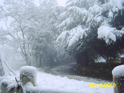 Agouni Boughar sous la neige 3 - La petite Suisse