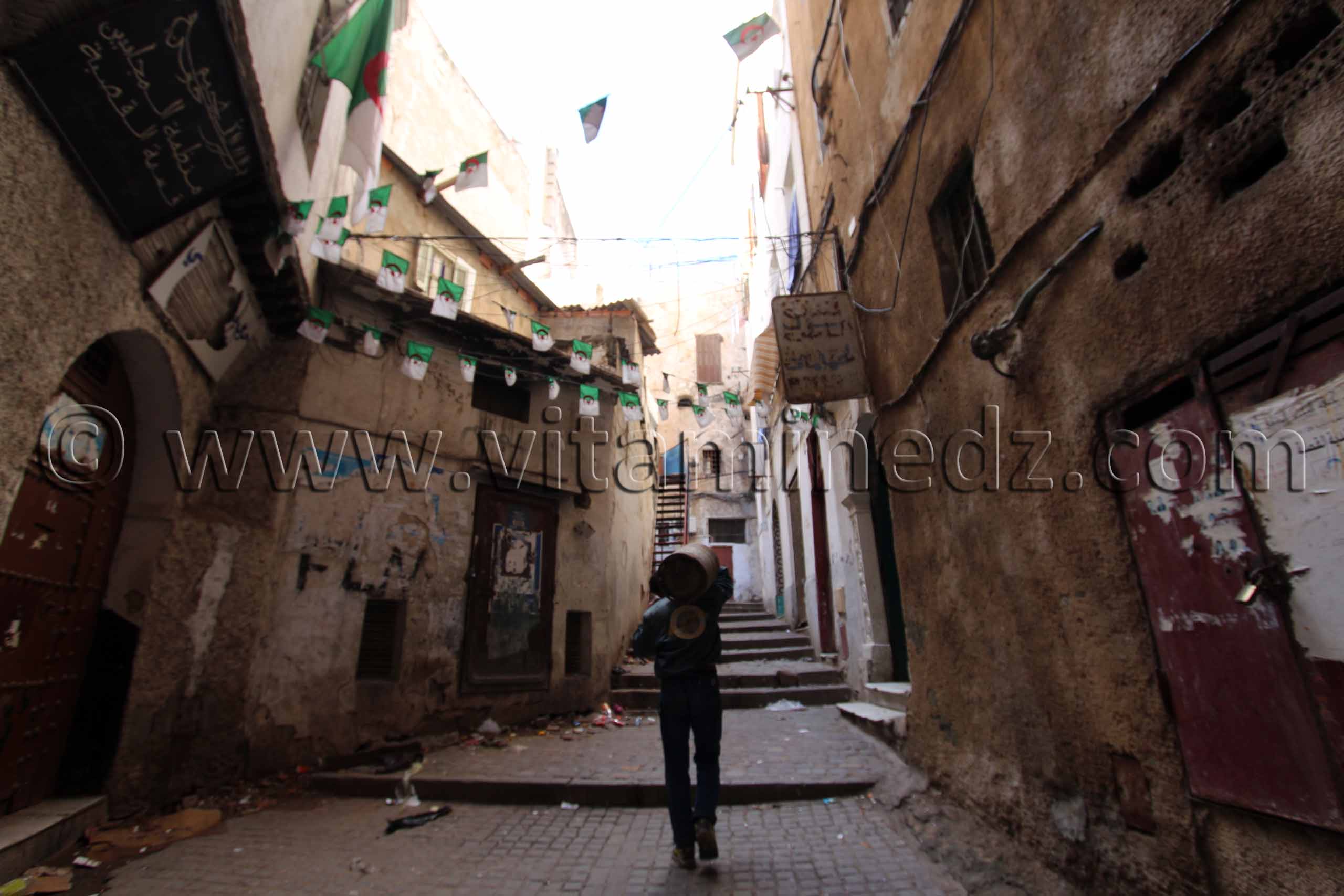 Ruelles Casbah d'Alger, Patrimoine immobilier en voie de dispartition