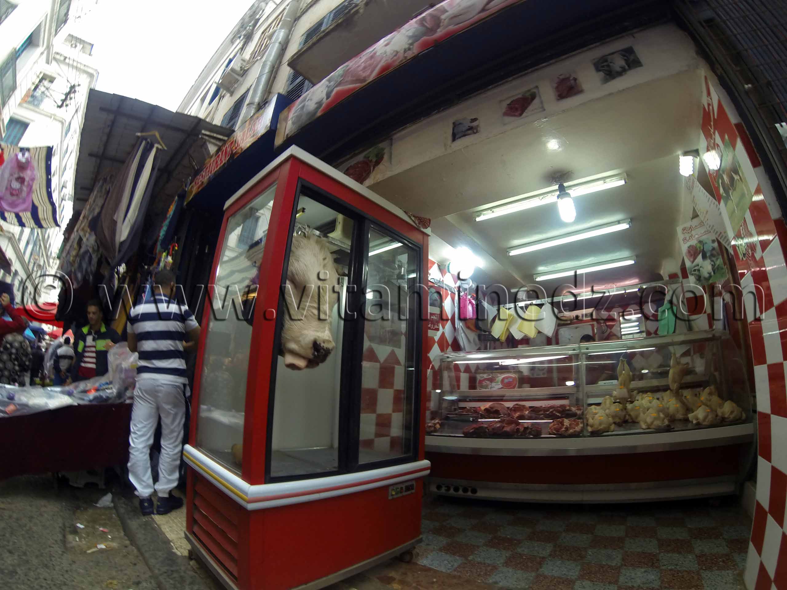 Boucher et tête de Veau Casbah d'Alger