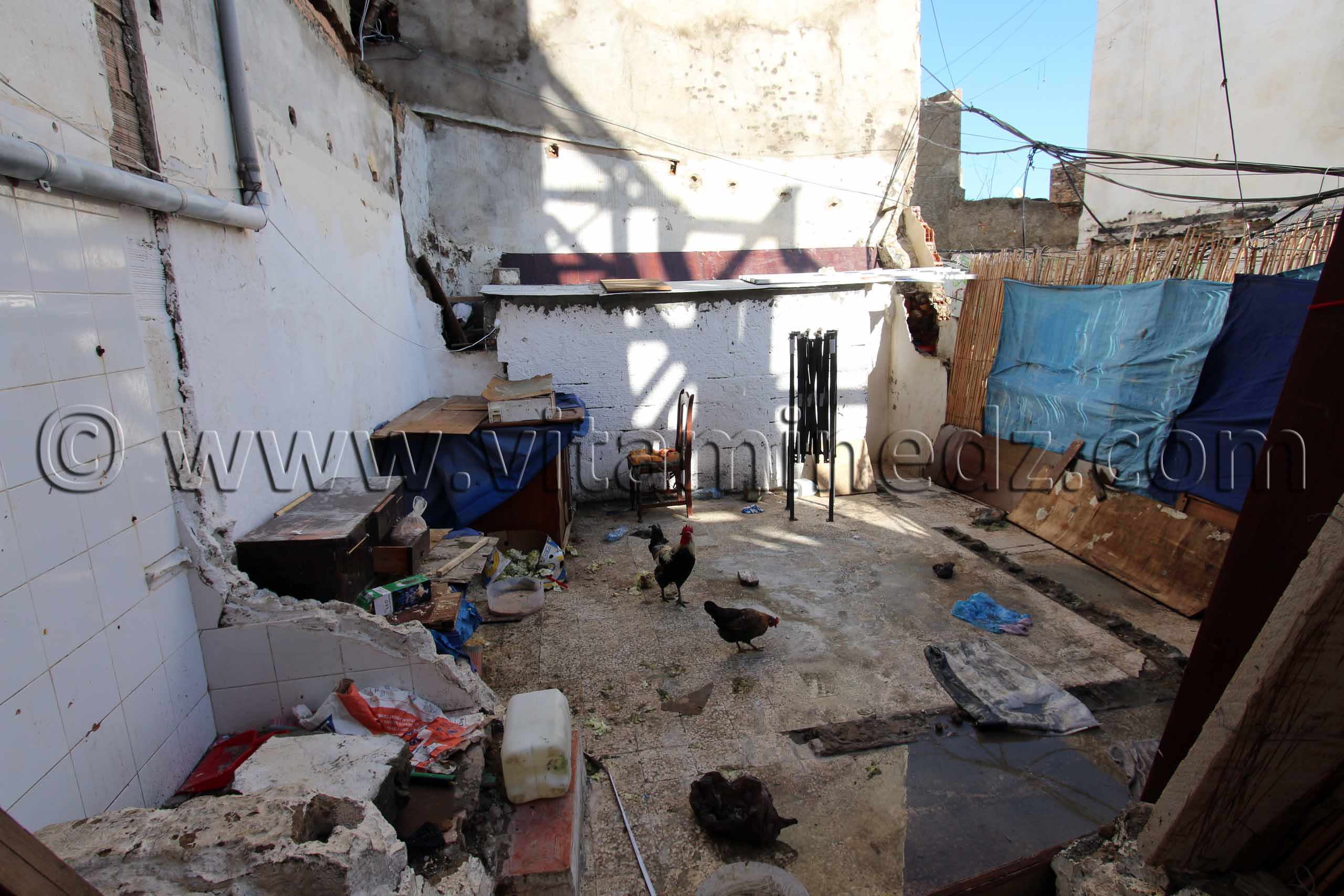 Maison effondree Casbah d'Alger, Patrimoine immobilier en voie de dispartition
