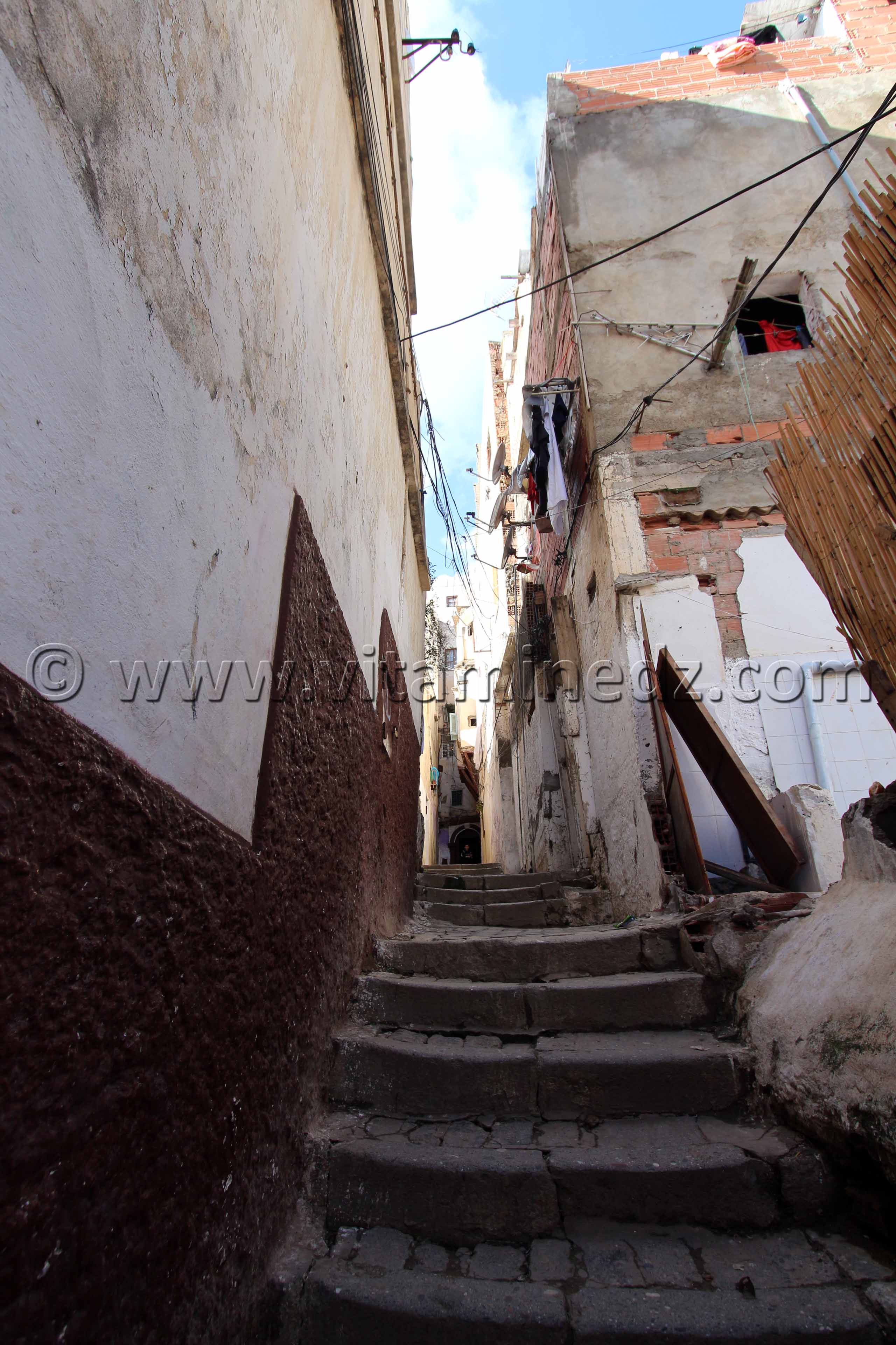 Rues et maisons en péril Casbah d'Alger, Patrimoine immobilier en voie de dispartition
