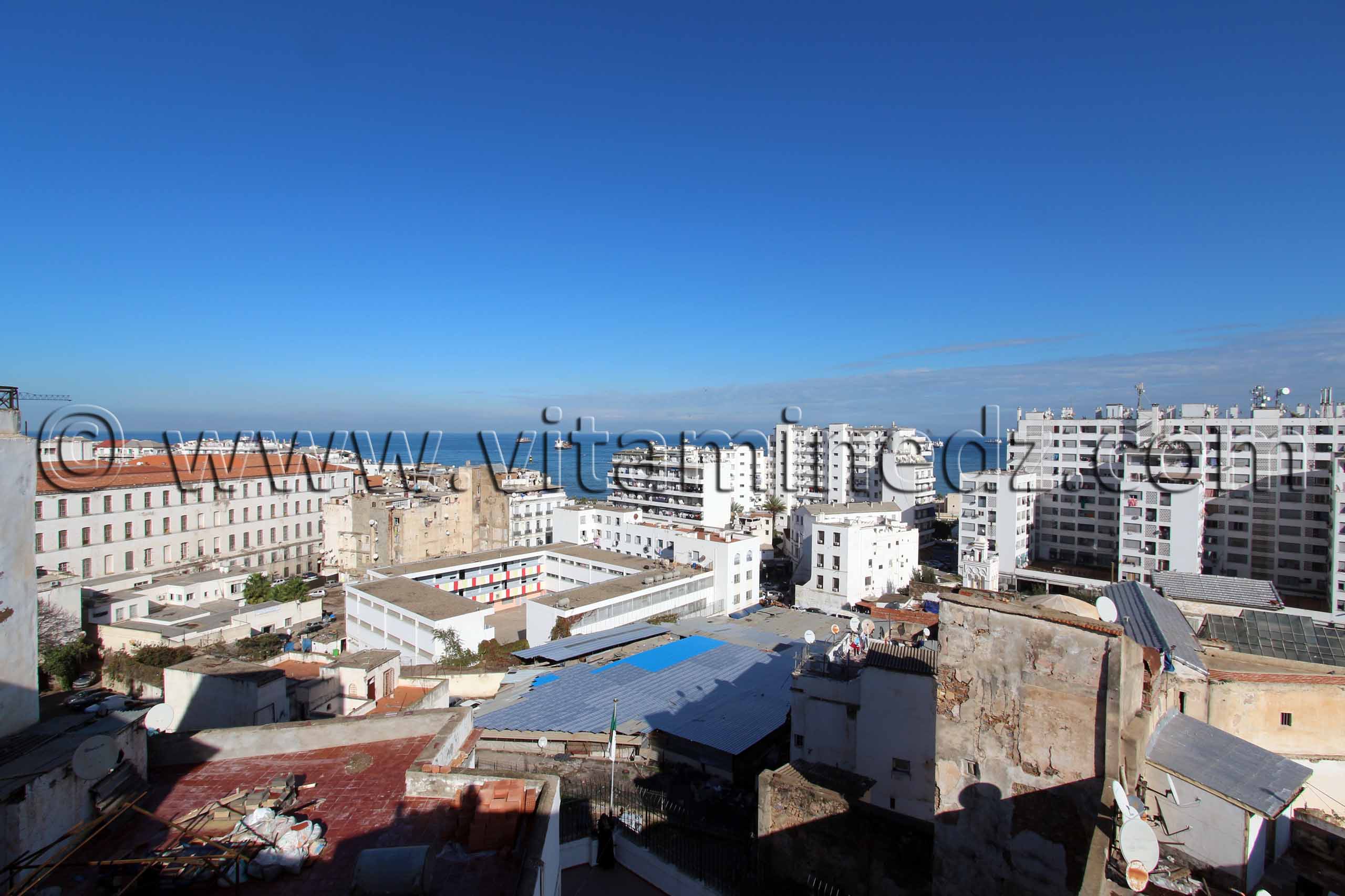 Vue depuis Casbah d'Alger