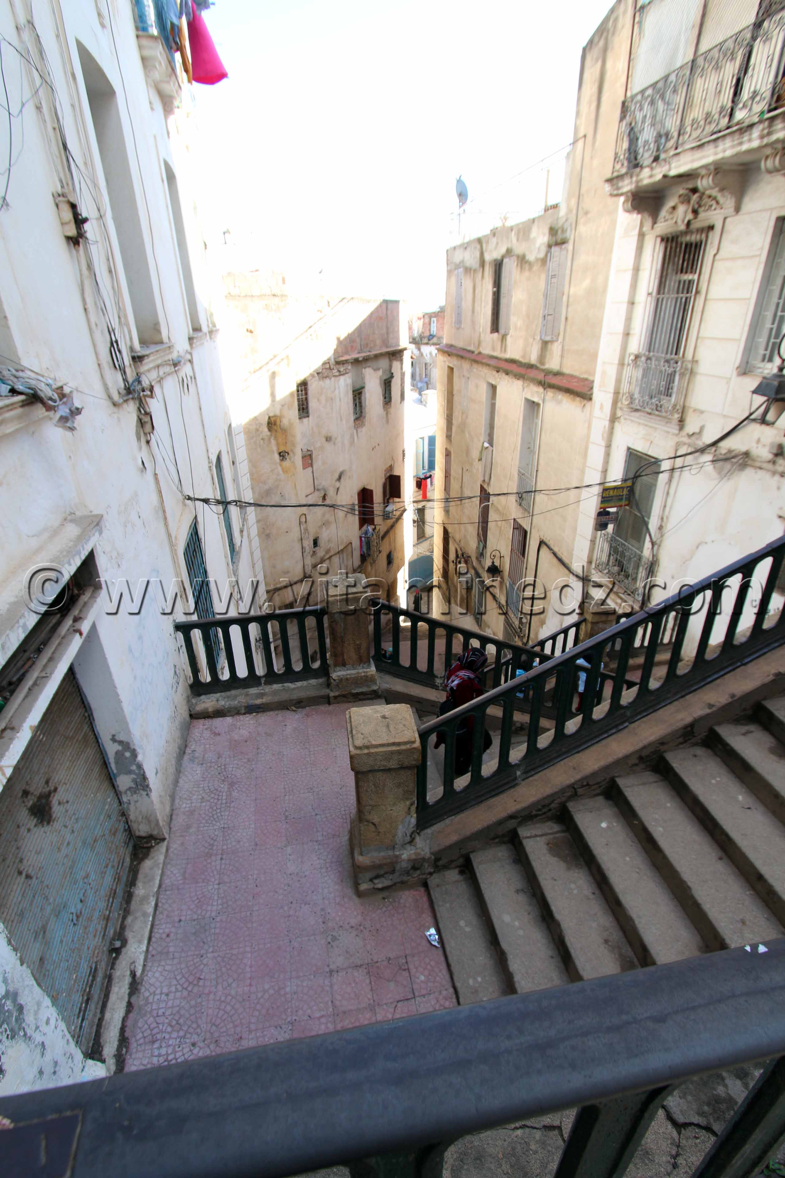 Escaliers Casbah d'Alger, Patrimoine immobilier en voie de dispartition