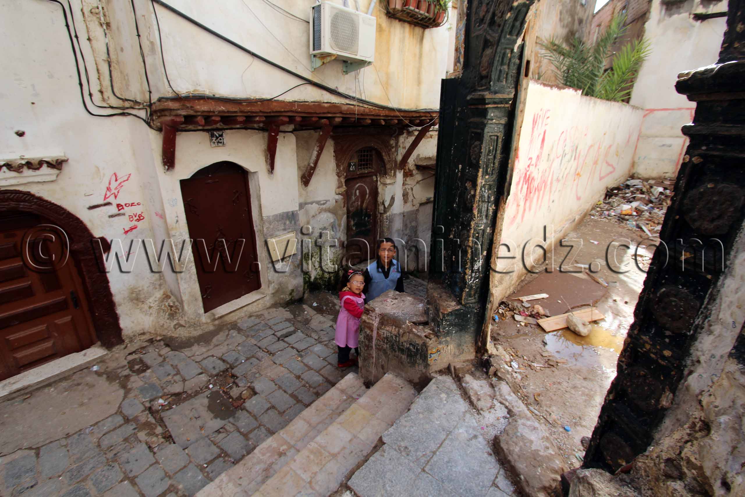 Enfants Casbah d'Alger